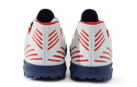 Umbro TF Turf Artificial Turf Abrasion Resistant Soccer Shoes Men’s White Blue Red