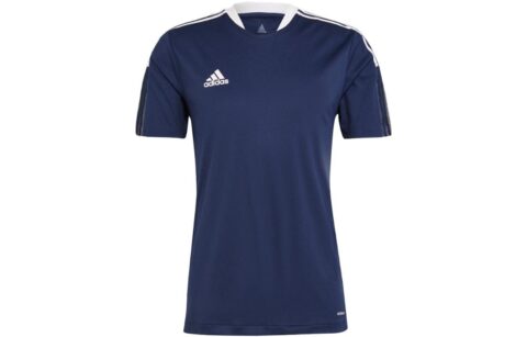 Adidas Soccer Jerseys Men's Navy Blue Moderate Straight Fit