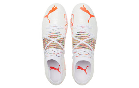 PUMA Future Z 2.1 Mg Short Nails Soccer Shoes White