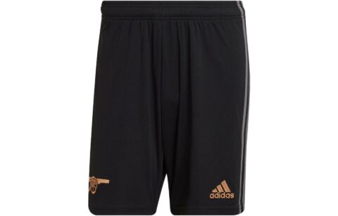 Adidas Arsenal Soccer Bottoms Men’s Black Moderate Bermuda Shorts