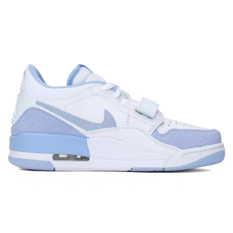 Jordan Legacy 312 Abrasion Resistant Slip Resistant Low top Vintage Basketball Shoes Women’s White Blue