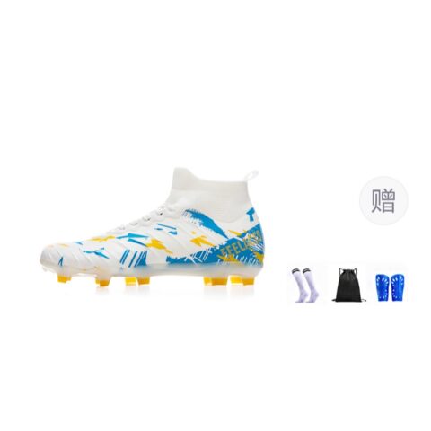 FEELACES FG Rubber Long Studs TF Rubber Broken Studs Artificial Ground, Indoor Soccer Shoes Unisex