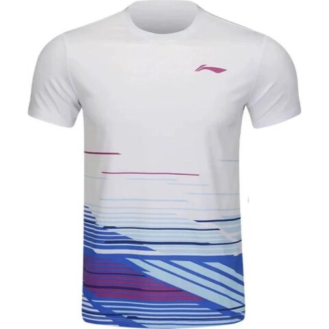 Li Ning Badminton Jersey Unisex Standard White