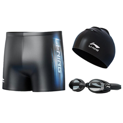 Li Ning Sports Fashion Collection Swimming Sets Polyamide, Elastane Men's M XL XXL XXXL 4XL