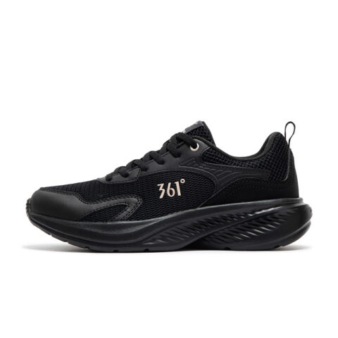 361° Slip Resistant Abrasion Resistant Low top Casual Running Shoes Women's Black