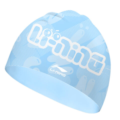 Li Ning Swimming Caps Silicone Kids’ 22cm Blue
