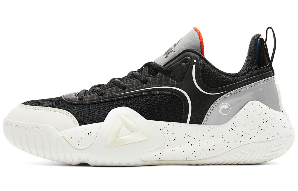 PEAK Fengji Basketball Shoes Men’s Low Top Black Ivory