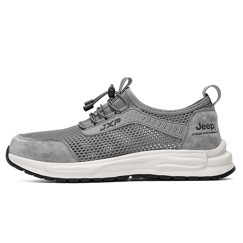 Jeep Cushioning Abrasion Resistant Lightweight Breathable Slip Resistant Low top Hiking Shoes Unisex