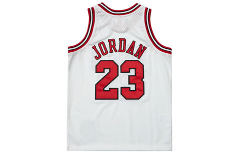 Mitchell Ness Basketball Apparel White Kids’