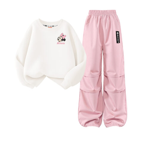 Disney Kids Casual Sportswear Crew Neck Moderate