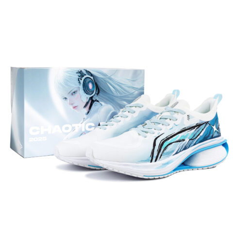 Li Ning WuShi 5S 3.0 Cushioning Abrasion Resistant Breathable Low top Casual Running Shoes Men’s Blue White