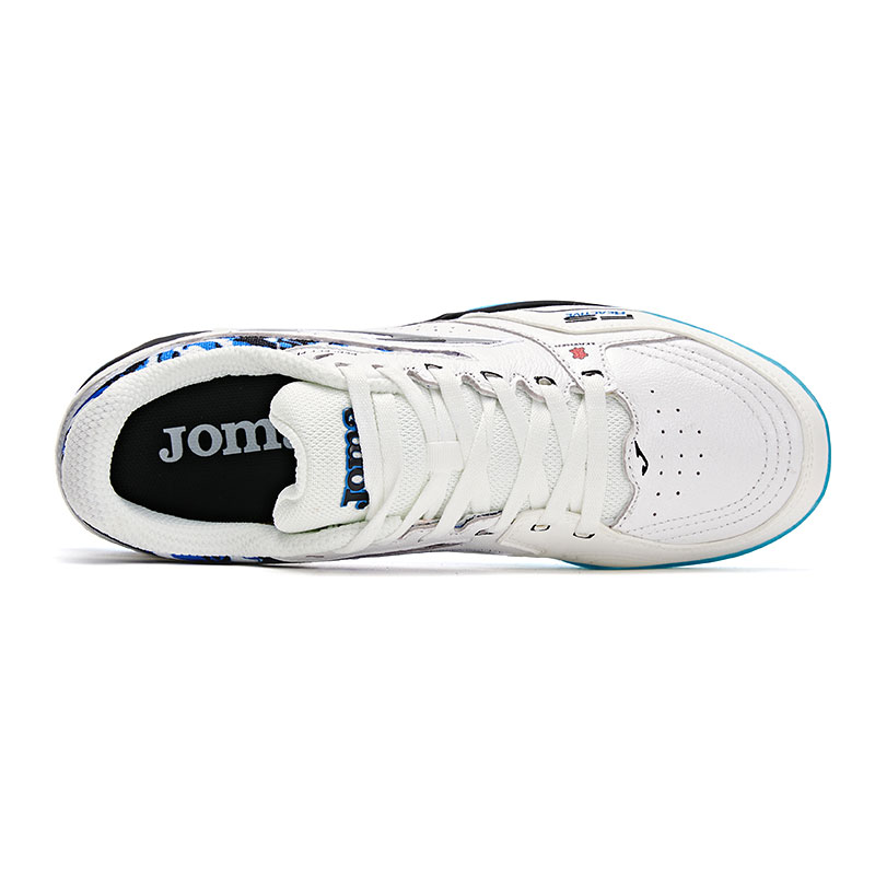 Joma Abrasion Resistant Support Soccer Shoes Men’s White Blue