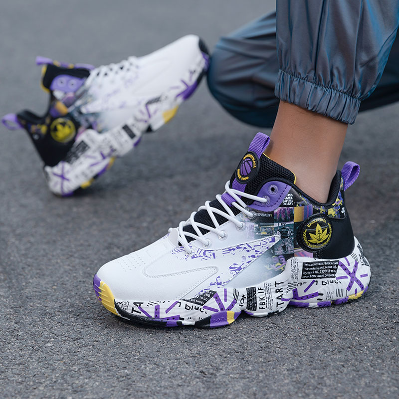 BIANSULONG Slip Resistant, Abrasion Resistant, Height Increasing High top Basketball Shoes Unisex