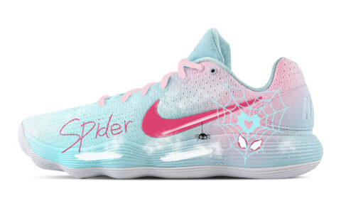Nike Hyperdunk 2017 Spiders Beloved Cushioning Coverage Support Low top Basketball Shoes Men’s