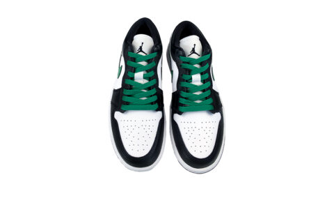 Jordan Air Jordan 1 Slip Resistant Abrasion Resistant Low top Vintage Basketball Shoes Women’s White