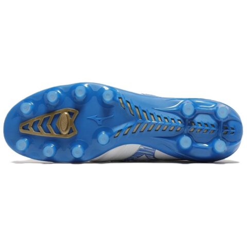 Mizuno Morelia Neo Comfortable And Lightweight Slip Resistant Abrasion Resistant Soccer Shoes Unisex White Blue