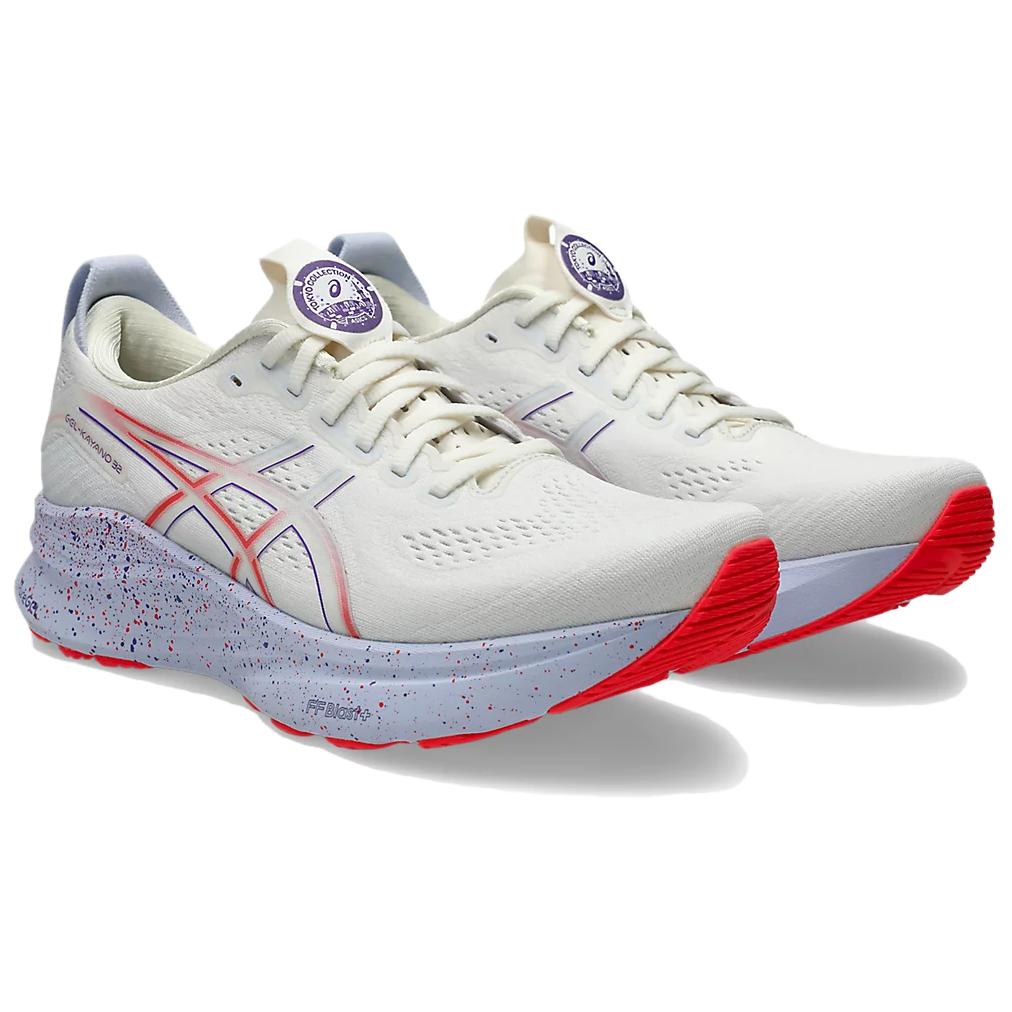ASICS GEL KAYANO 32 IFFBLAST+Technology, Grip Long Distance Running Sprint Running Shoes Men’s White