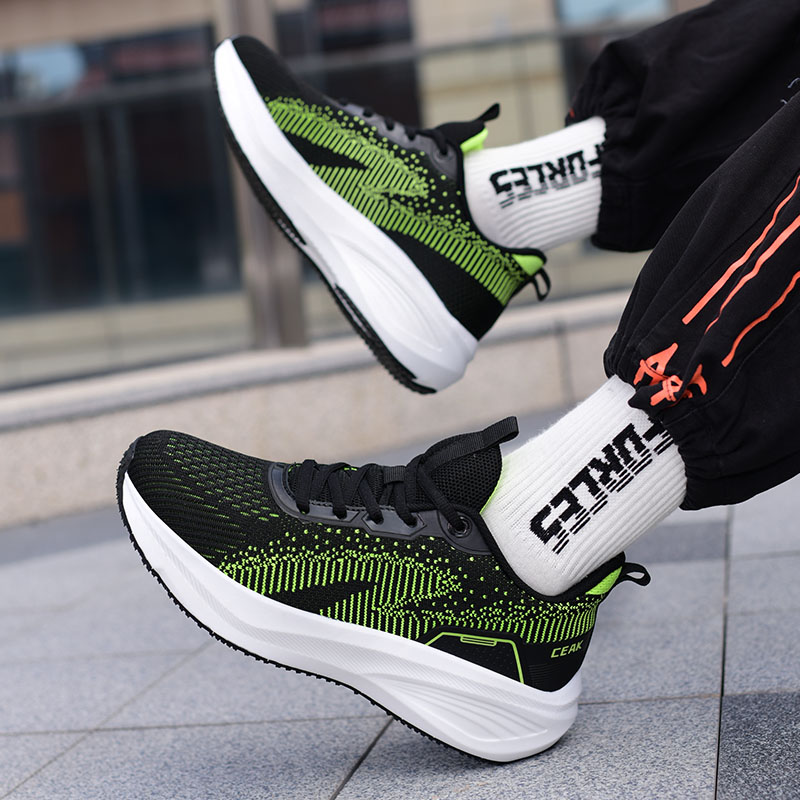 HEIWEILU Cushioning Abrasion Resistant Breathable Cushioning Abrasion Resistant Breathable Low top Casual Running Shoes