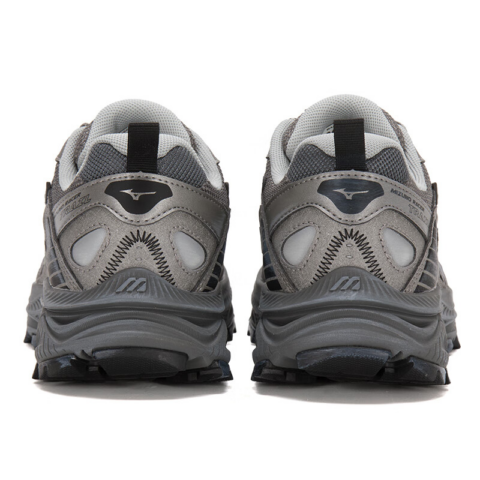 Mizuno Racer Trail Comfortable Cushioning Abrasion Resistant Breathable Running Shoes Unisex Dark Gray