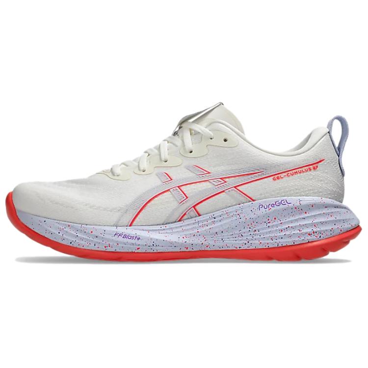 ASICS Gel Cumulus 27 Long Distance Running Sprint Running Shoes Men’s White