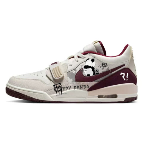 Jordan Legacy 312 Cushioning Slip Resistant Low top Vintage Basketball Shoes Men’s Brown