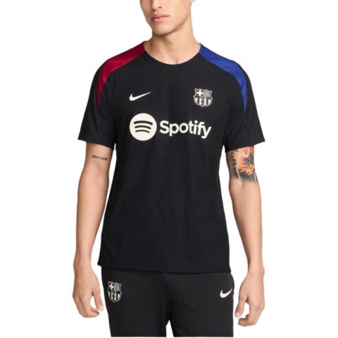 Nike Dri FIT ADV FW24 Strike Elite Soccer Jersey Men's Black/Noble Red/Dark Royal Blue/Light Oregon Woody Brown