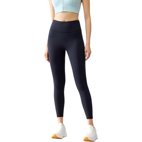Anta Variety Training Collection Solid Color High Rise Comfortable And Breathable Versatile Fleece Lined Tight Fit