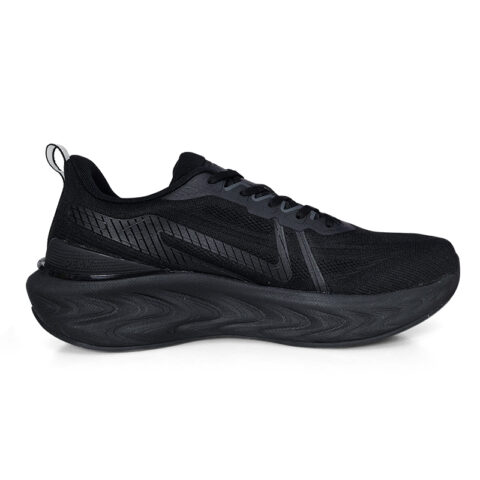 PEAK Cushioning Slip Resistant Abrasion Resistant Breathable Low top Running Shoes Men’s Black