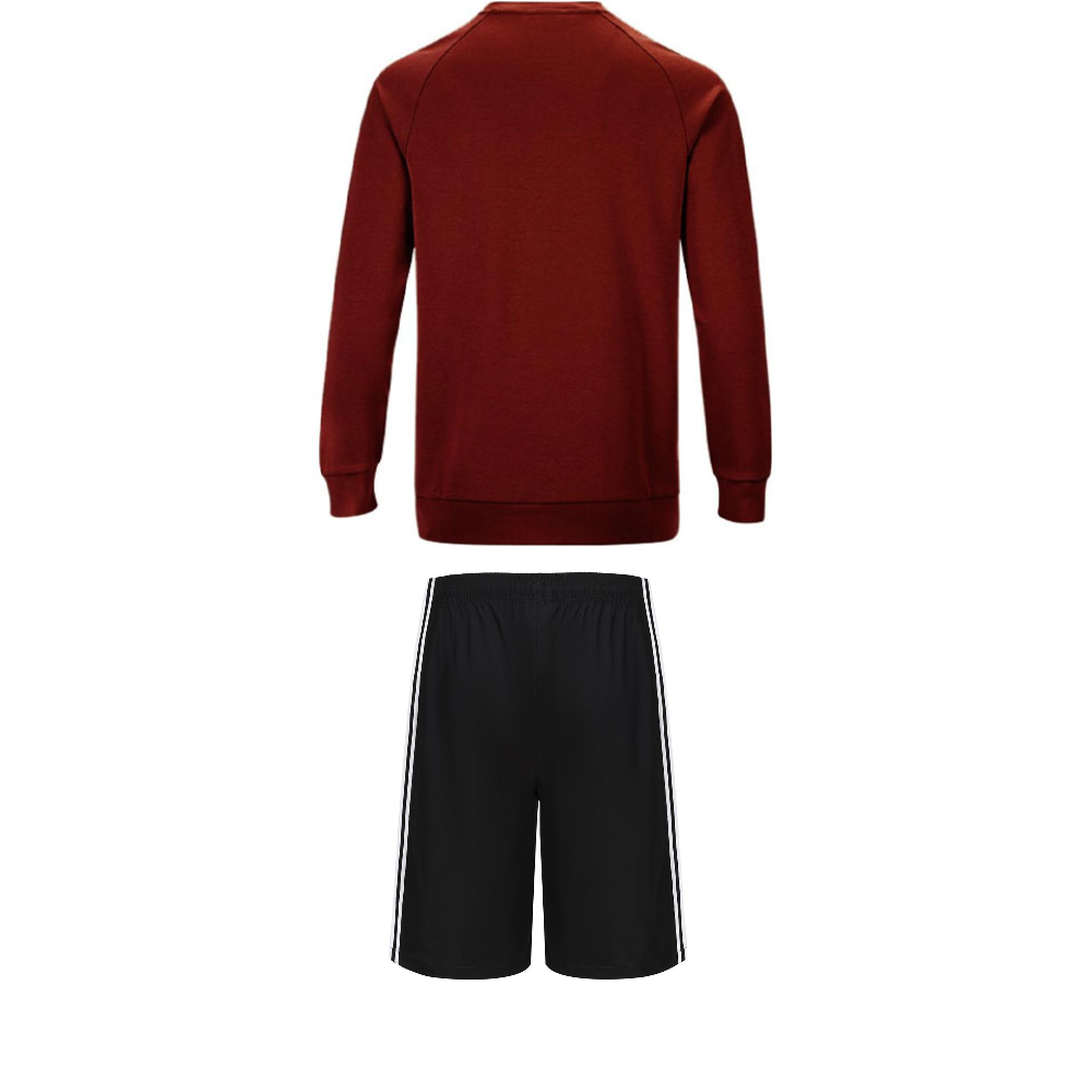 Adidas Casual Sportswear Men’s Set Red Gold+Black
