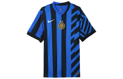 Nike Inter Milan 2024/25 Stadium Home Men's Nike Dri FIT Soccer Replica Jersey