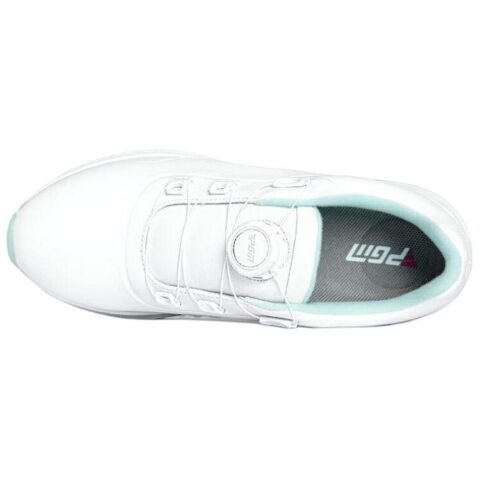 PGM Slip Resistant Abrasion Resistant Low top Golf Shoes Women’s White Green