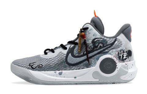 Nike KD Trey 5 IX Gothic Wanderer Black Myth Wukong Slip Resistant Abrasion Resistant Mid top Basketball Shoes Unisex