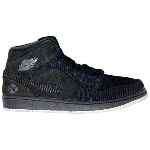 Jordan 1 Mid Suit And Sneakers