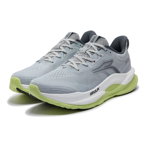 361° Fiery 5 Slip Resistant Abrasion Resistant Low top Training Running Shoes Men’s Photon Gray Light Fruit Green
