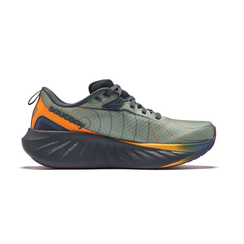 Saucony TRIUMPH Victory 22 Coverage Low top Running Shoes Women’s Green Gray Yellow