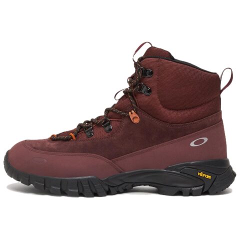 Oakley Slip Resistant Abrasion Resistant High top Outdoor Shoes Men’s Red