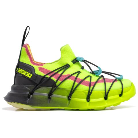 CARBONSTAR PRO Cushioning Abrasion Resistant Breathable Low top Running Shoes Unisex Yellow Green