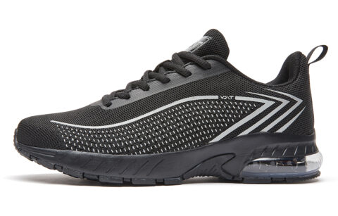 VOIT Running Shoes Unisex Low Top Black