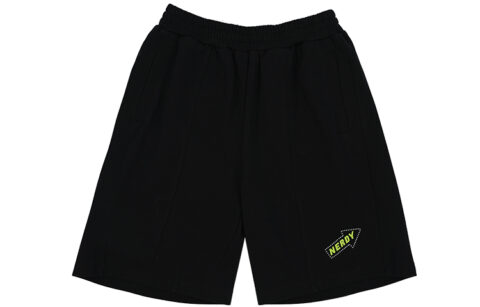 Nerdy Loose Fit Shorts Unisex Black