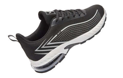 VOIT Running Shoes Unisex Low Top Black/White