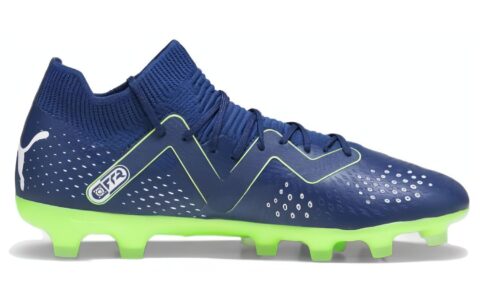 PUMA Future Match Low top HG Hard Ground Soccer Shoes Men’s Blue Green