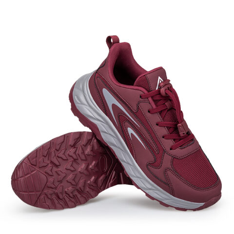 KANGLEJIAN Low top Casual Shoes Women’s Maroon
