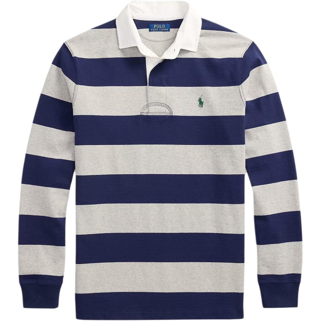 Polo Ralph Lauren The Iconic Rugby striped long-sleeves polo shirt