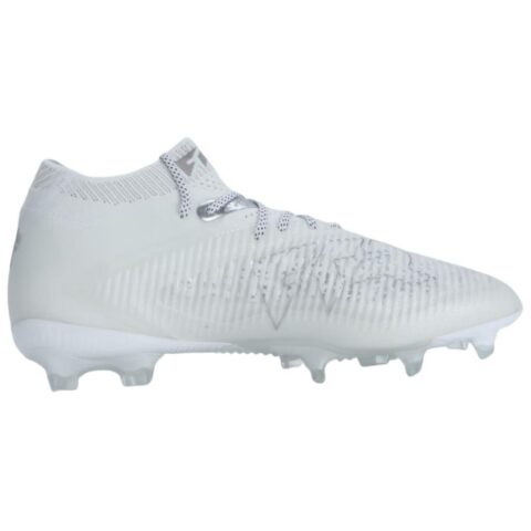 PUMA FUTURE 8 FG Firm Ground Fabric Abrasion Resistant Soccer Shoes Unisex White