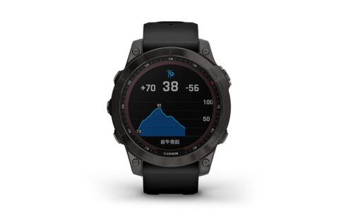GARMIN Fenix7DLC Carbon Black Flagship Edition Smart Watches Bluetooth Connection Unisex