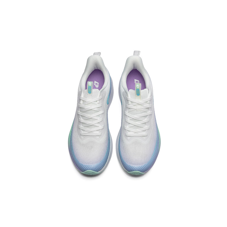 LPMX Cushioning Breathable Slip Resistant Low top Carbon Plate Running Shoes, Outdoor Sports Shoes Unisex Purple Blue