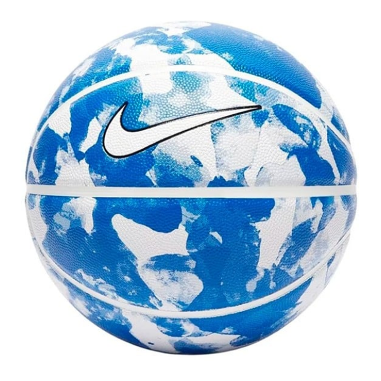 Nike Rubber Basketball Blue White Size 7 Ball Training Unisex
