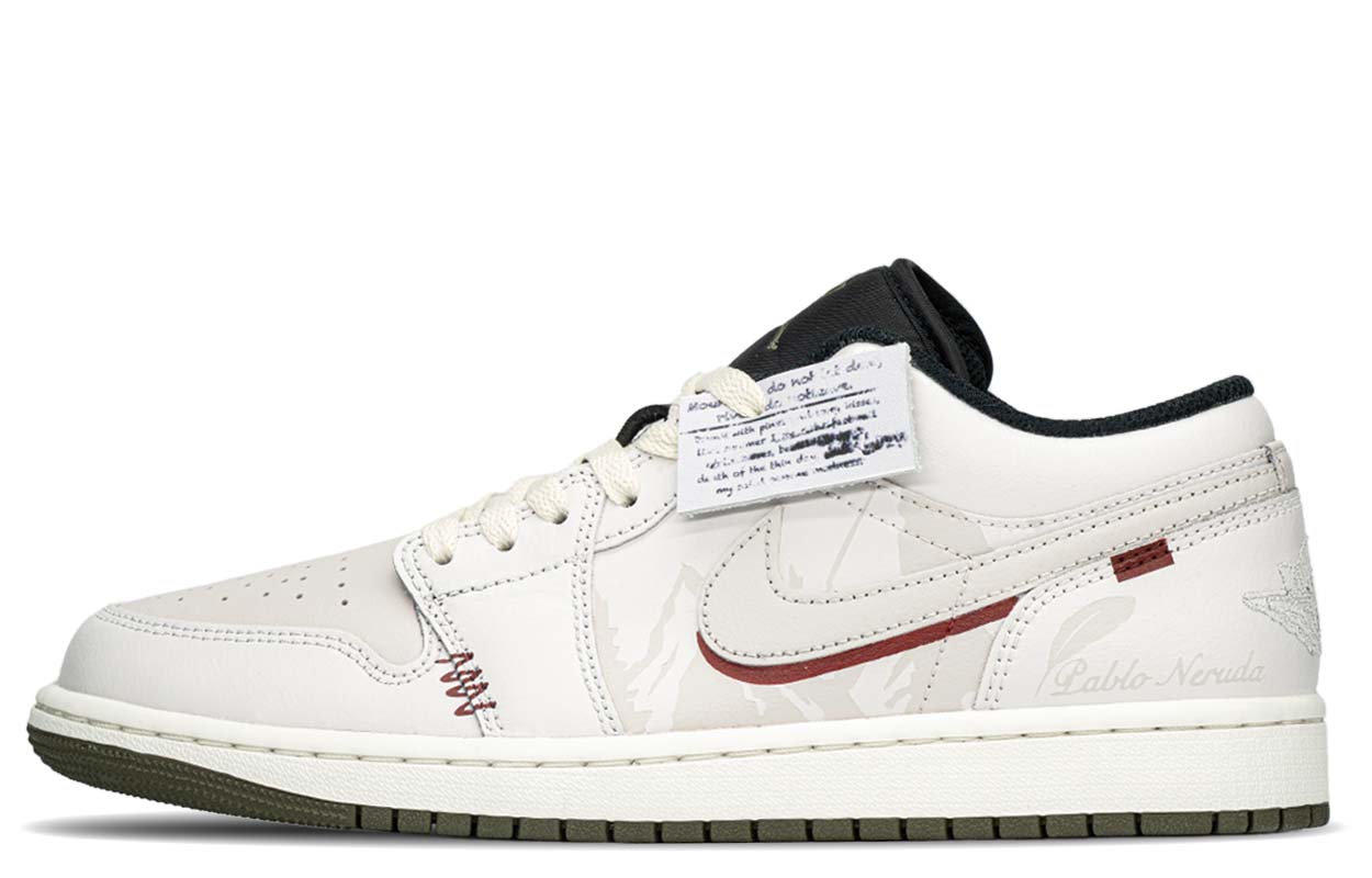 Jordan Air Jordan 1 Slip Resistant, Abrasion Resistant, Lightweight, Height Increasing