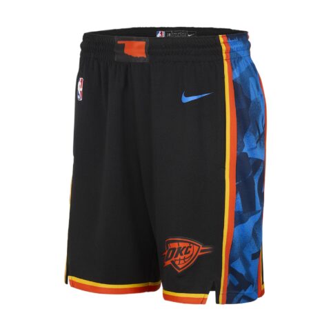 Nike x NBA Dri Fit Sports Shorts Men's Black Signal Blue