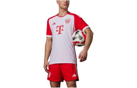 Adidas Bayern Munich Black Soccer Jerseys Men's White Moderate